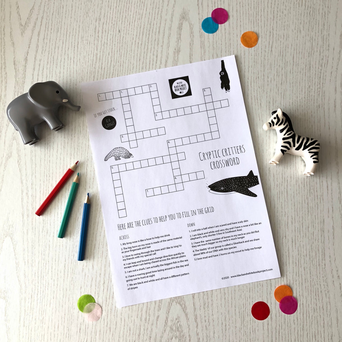 Cryptic critters crossword Cryptic critters crossword