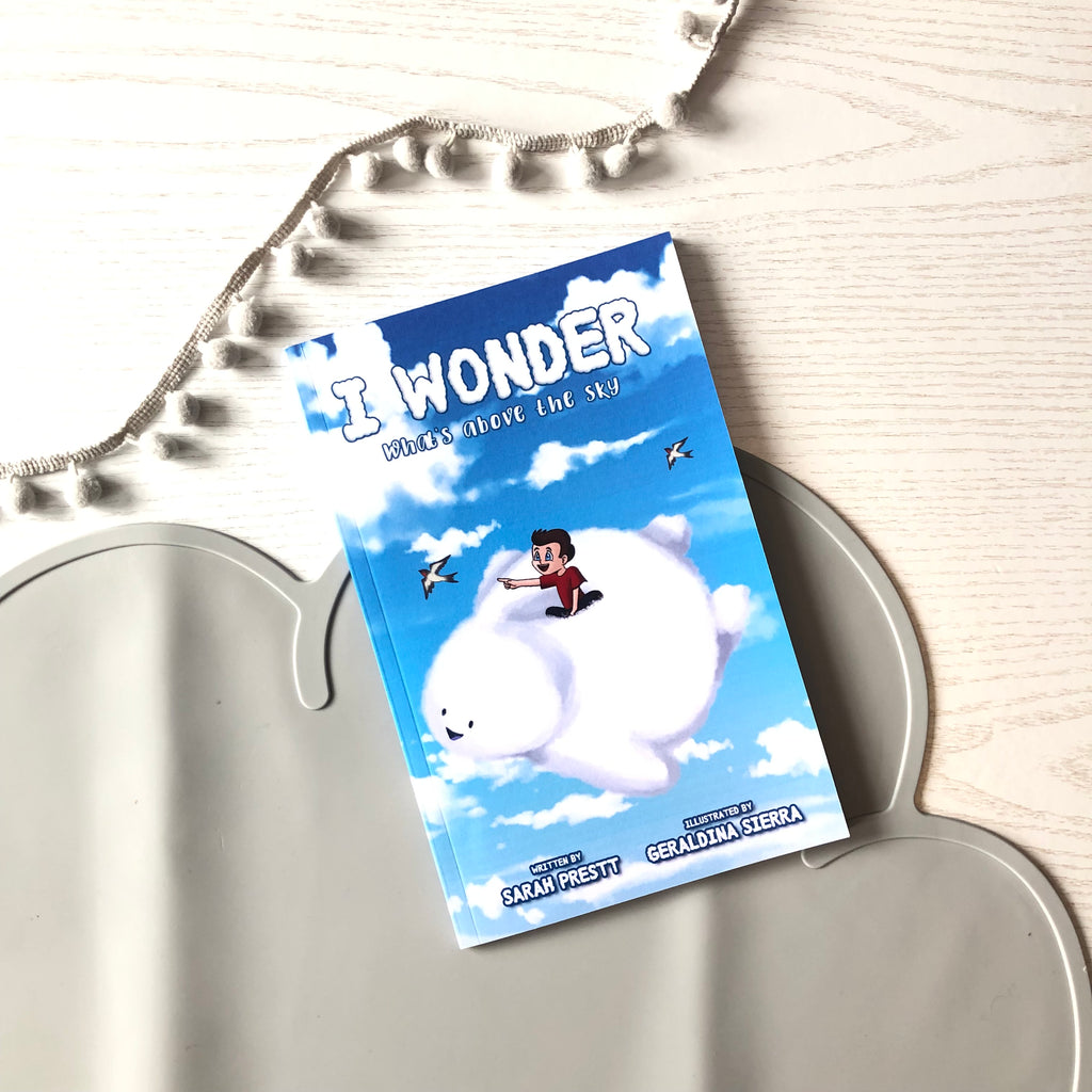Summer read-along with I wonder What's Above The Sky by Sarah Prestt