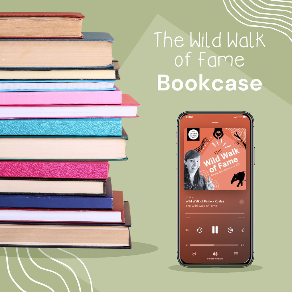 The Wild Walk of Fame Bookcase