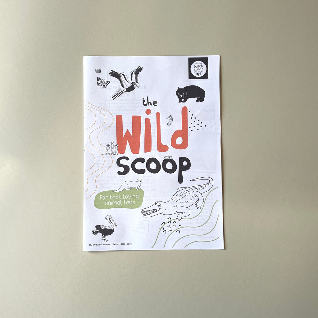 The Wild Scoop newspaper for children all about animals February 2025