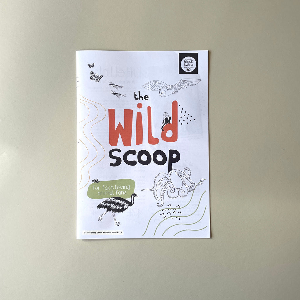 The Wild Scoop newspaper for children all about animals March 2025